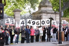 Group outside dail 28th sept