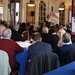 Delegates listening to Ministers speech