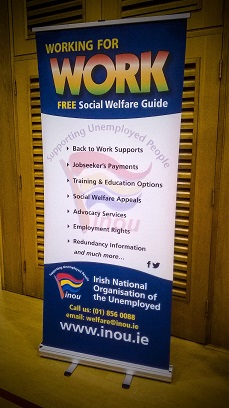 Working For Work Finglas Stand Display