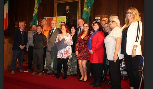 Happy Graduates at the Mansion House
