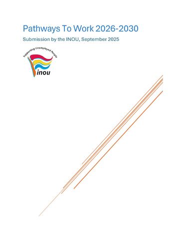 Pathways to Work 2026-2030 INOU Submission